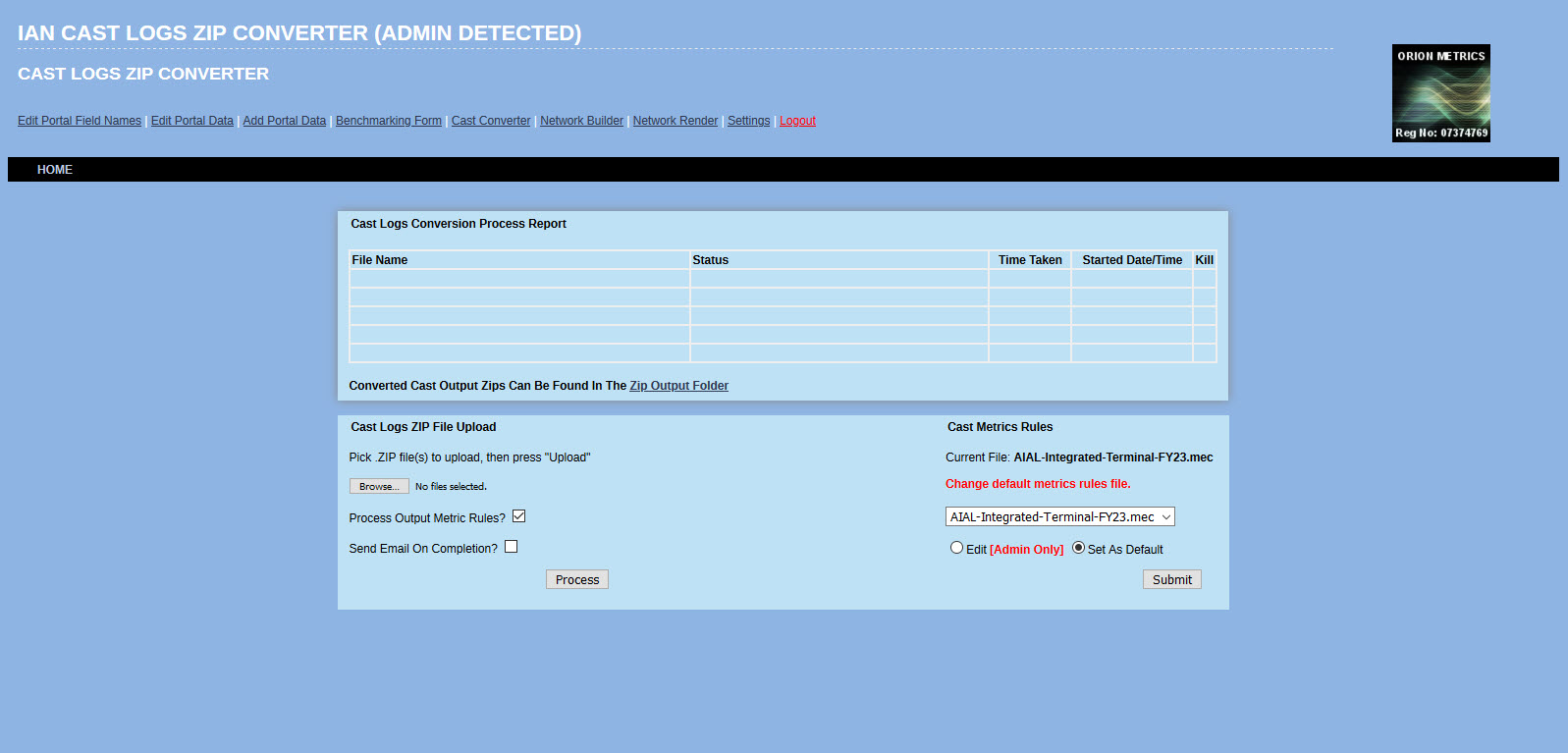 Cast Converter Application